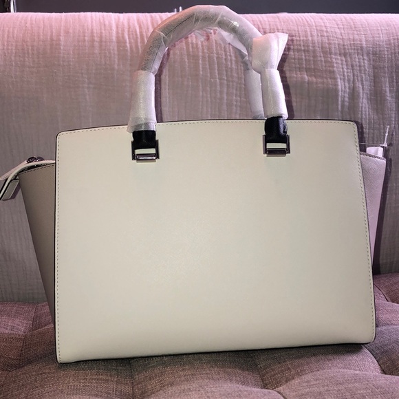 NWT Michael Michael Koors Large ZIP-Top Satchel - Picture 4 of 7